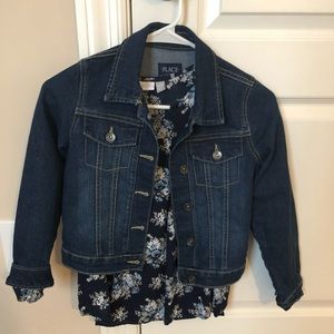 Girls Denim jacket and top Children’s Place 7/8